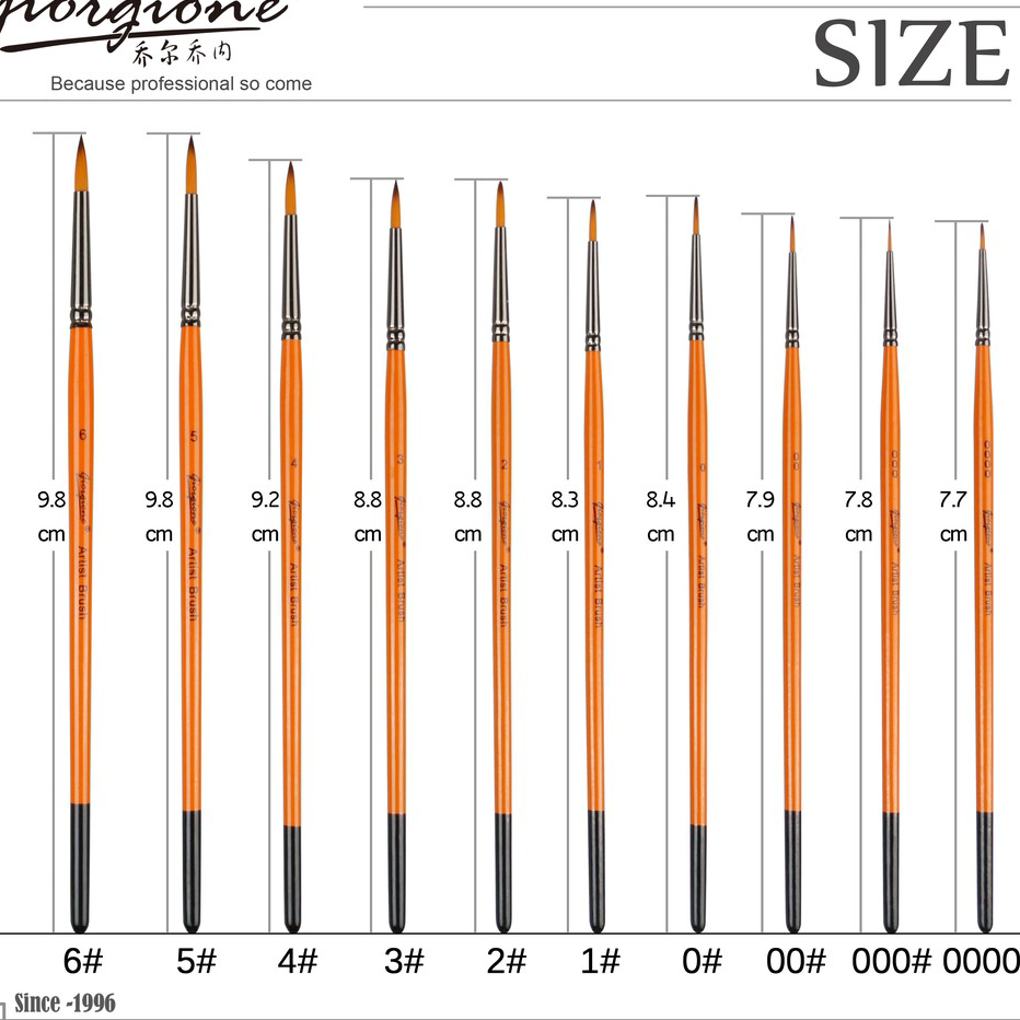 

Harga Termurah giorgione brush round G-1010