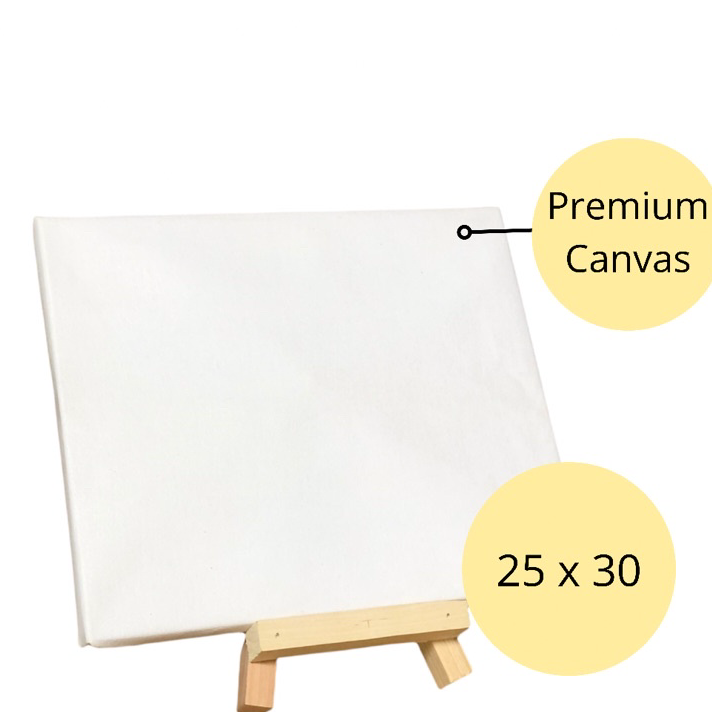 

Ready Stock Kanvas Lukis 25 x 30 Premium | [ Kanvas Polos ] The Moon Art
