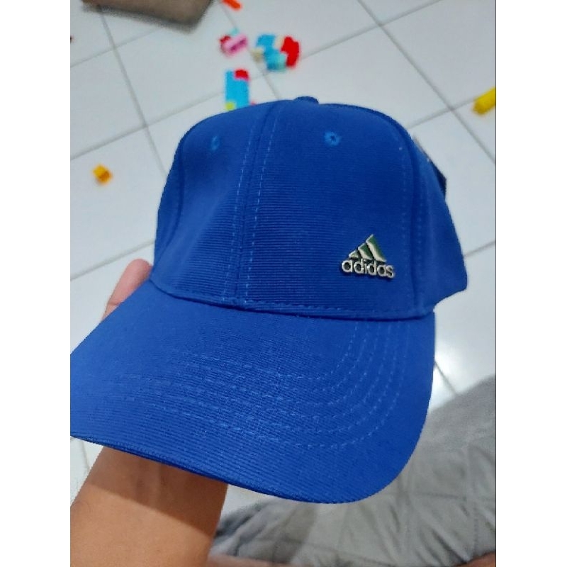 Topi Adidas Biru