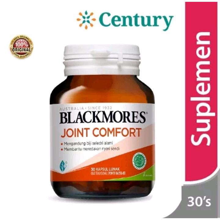 Blackmores Joint Comfort isi 30 Kaps / Suplemen Kesehatan/ Joint / kesehatan Sendi ,/ Nyeri Sendi/ s
