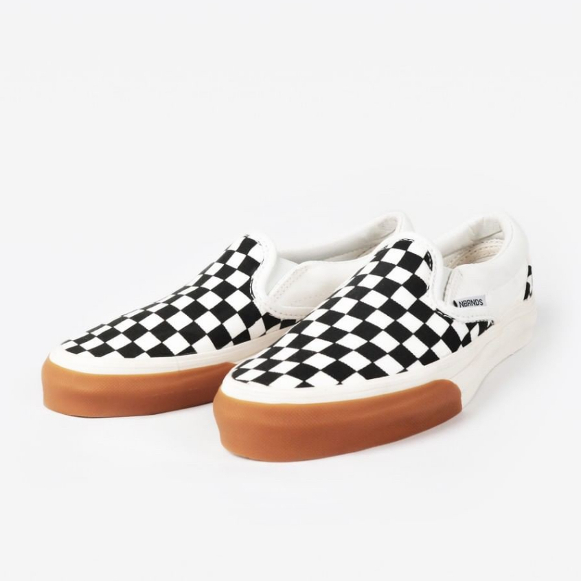 NOBRAND SLIP ON CHECKERBOARD CATUR 100% ORIGINAL