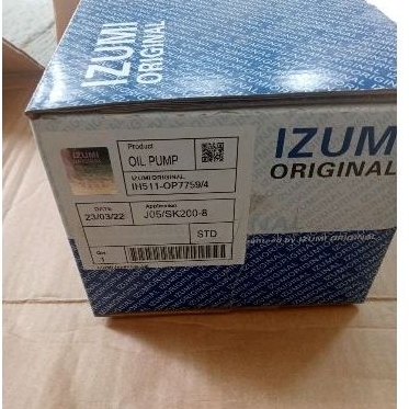 Fressjago Pompa Oli Sk200-8 Izumi