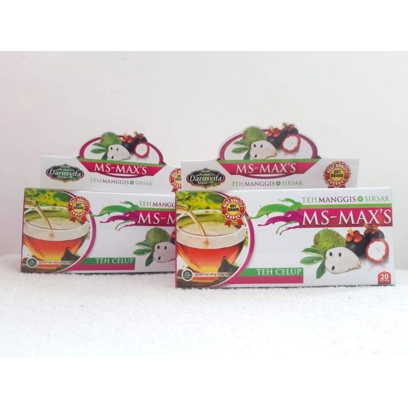 

teh kulit manggis plus daun sirsak ms maxs
