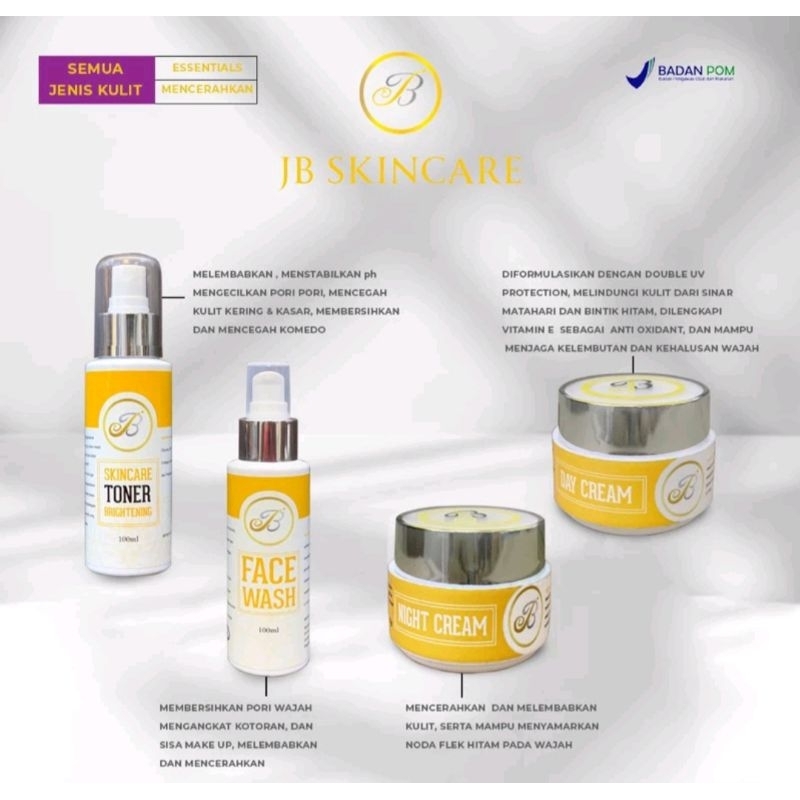 JB Skincare Paket Glow (BPOM)