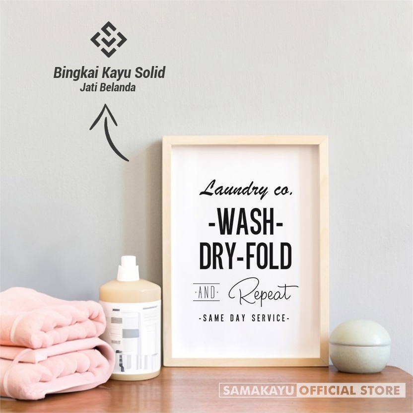 Hiasan Dinding Laundry Room Wall Decor Tulisan Laundry Dekorasi Dinding Minimalis