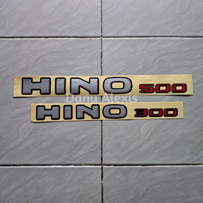 Stiker Hino 500 Lohan / Stiker Hino 300 Dutro