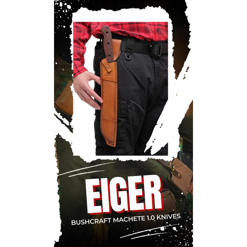 EIGER BUSHCRAFT MACHETE PREMIUM