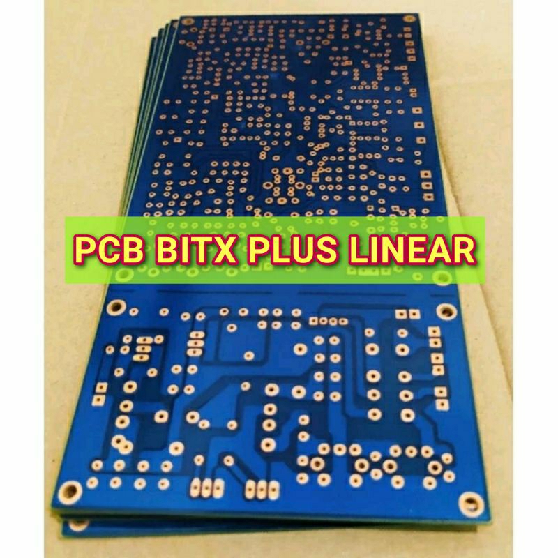 PCB Exciter B.I.T.X HF SSB 40M Komplitan (VFO & Linear 15-30 watt)