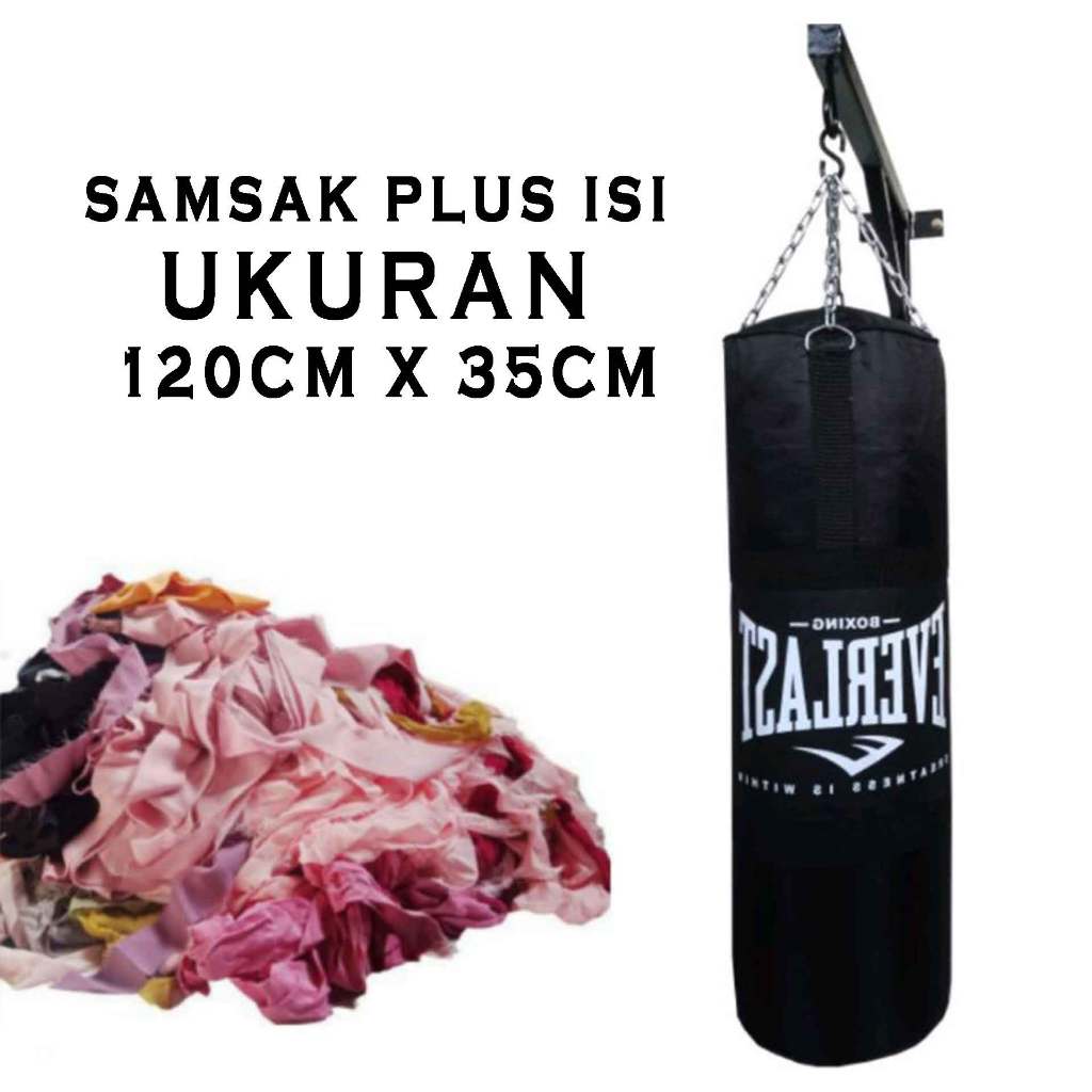 SAMSAK Tinju Beladiri Muaythai Boxing MMA 120cm -  Samsak Tinju - Samsak Gantung