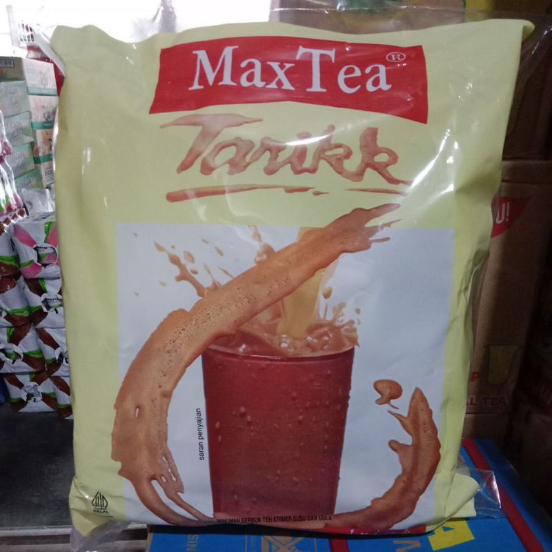 

MAX TEA TEH TARIK PER BAG ISI 5 RENCENG X 10 SASET