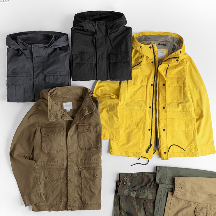 Terkini Outer Jacket Men's Fatigue Utility Jacket.