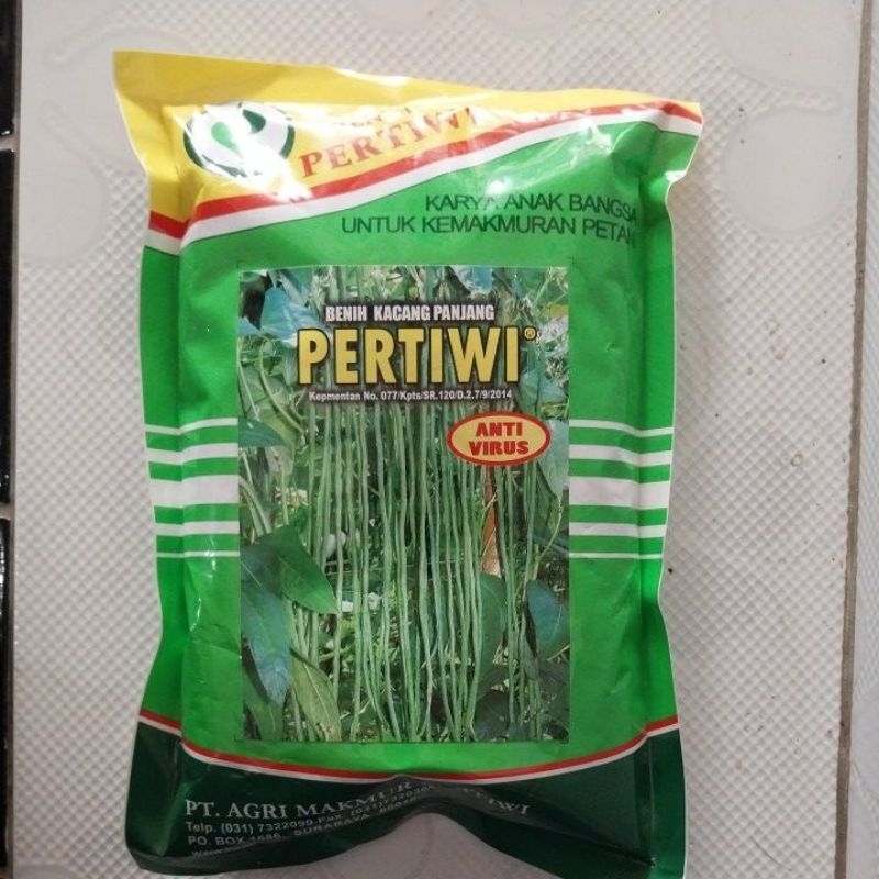 

Bibit kacang panjang pertiwi 500 gr