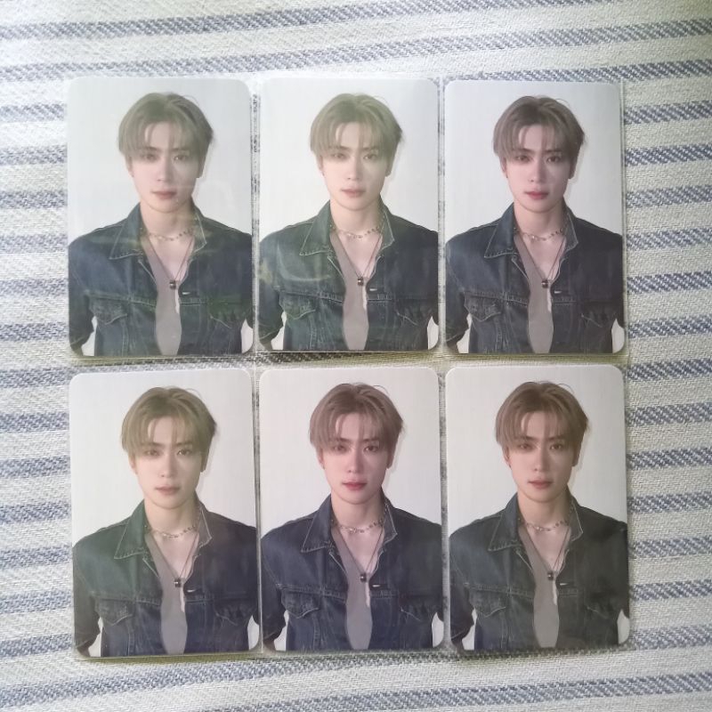 PC PHOTOCARD JAEHYUN DADA DENIM EVERLINE PERFUME NCT DOJAEJUNG