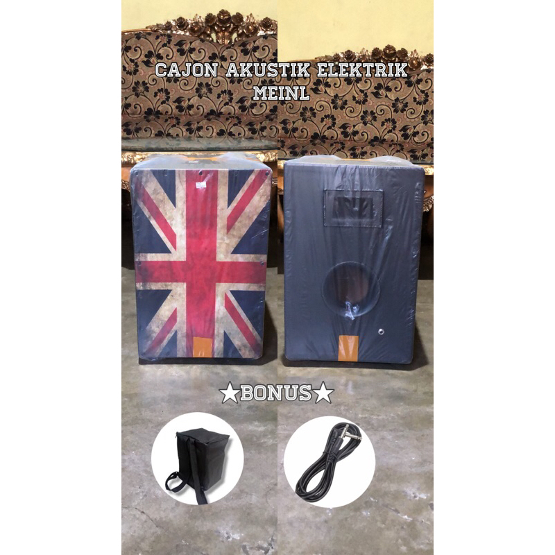 cajon meinl akustik elektrik