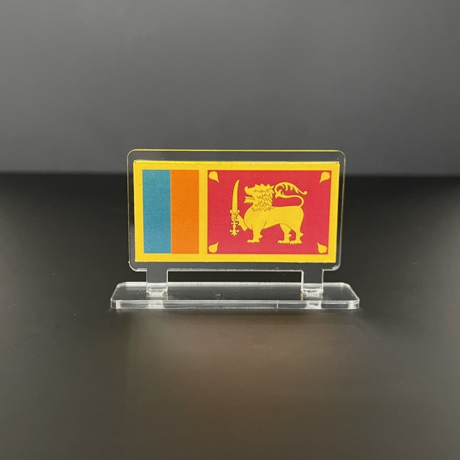 Bendera Meja Negara Sri Lanka Bendera Sri Lanka Timbul MURAH