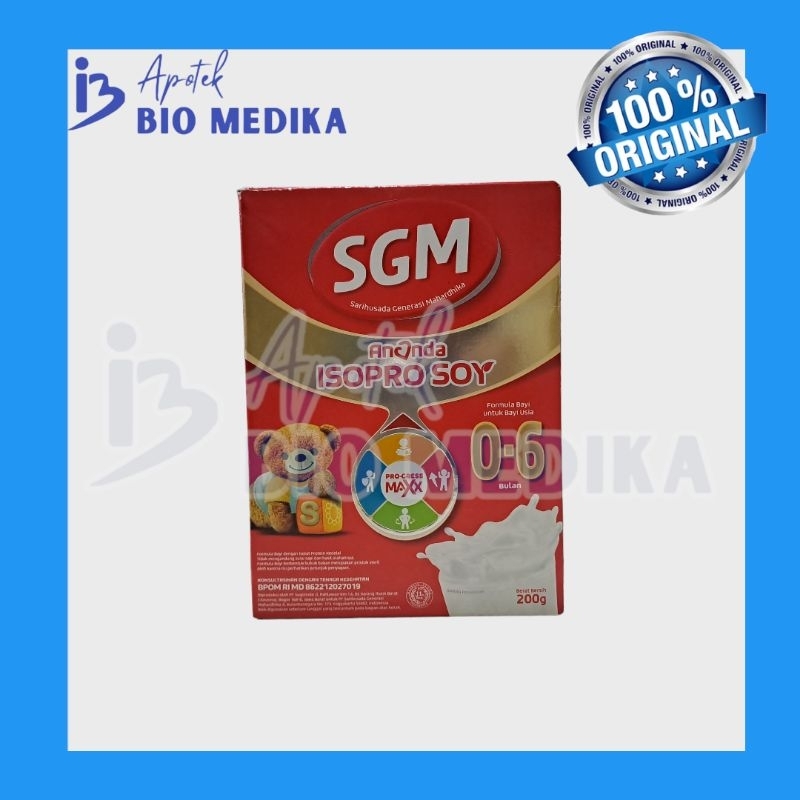 SGM Ananda Isopro Soy 0-6 Bulan 200gr