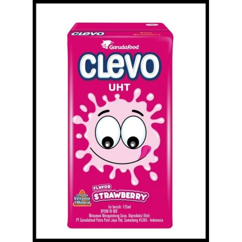 

SUSU CLEVO UHT RASA STRAWBERRY