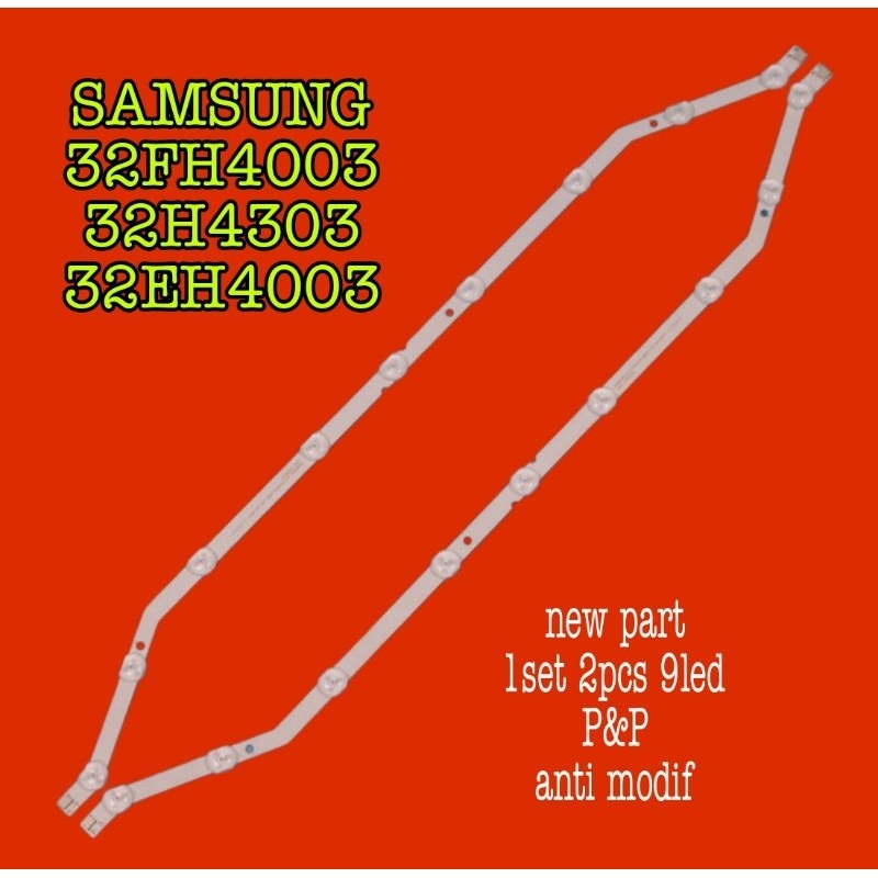 LAMPU LED BL BACKLIGHT TV SAMSUNG UA32FH4003R 32FH4003 UA32EH4003 32H4003 32EH4303