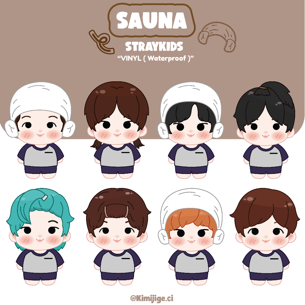 

STICKERPACK STAY sauna edisi
