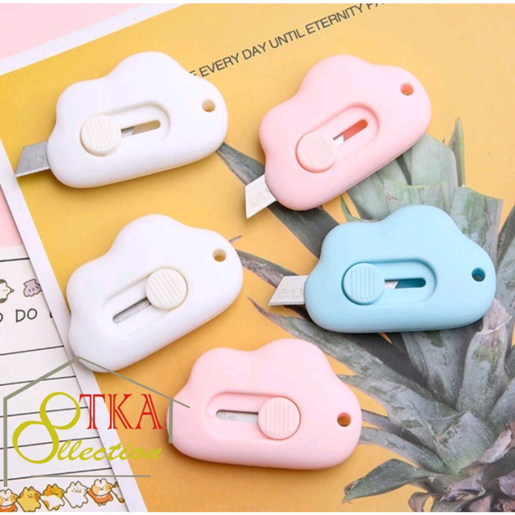 

Kater Mini Lucu / Cutter Mini Awan / Pisau Kater Mini / Pisau Karakter Mini / Cutter Mini Karakter