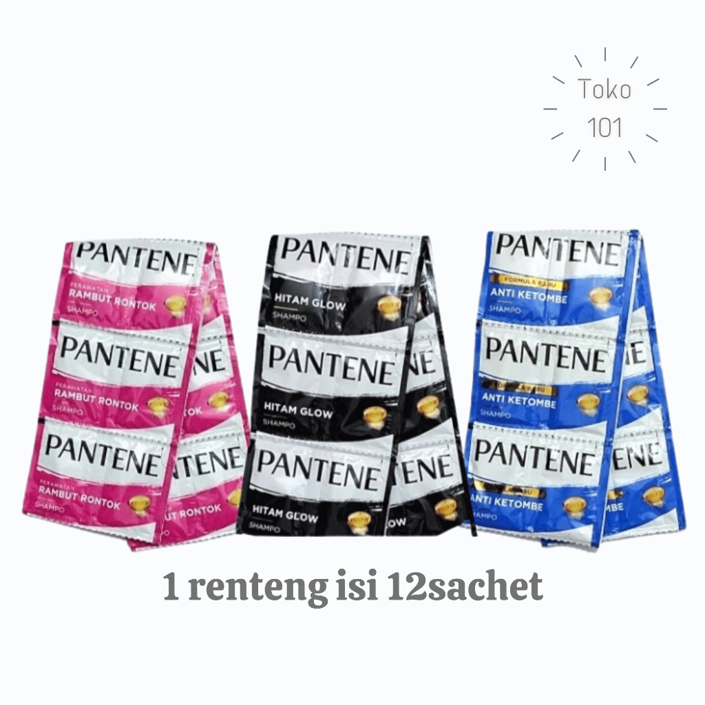Pantene Shampoo Sampo Sachet Renteng