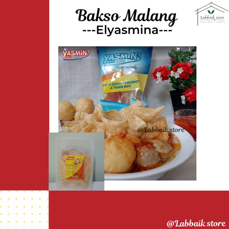 

KIRIM INSTAN - Elyasmina Bakso Malang 250gr Healthy Frozenfood