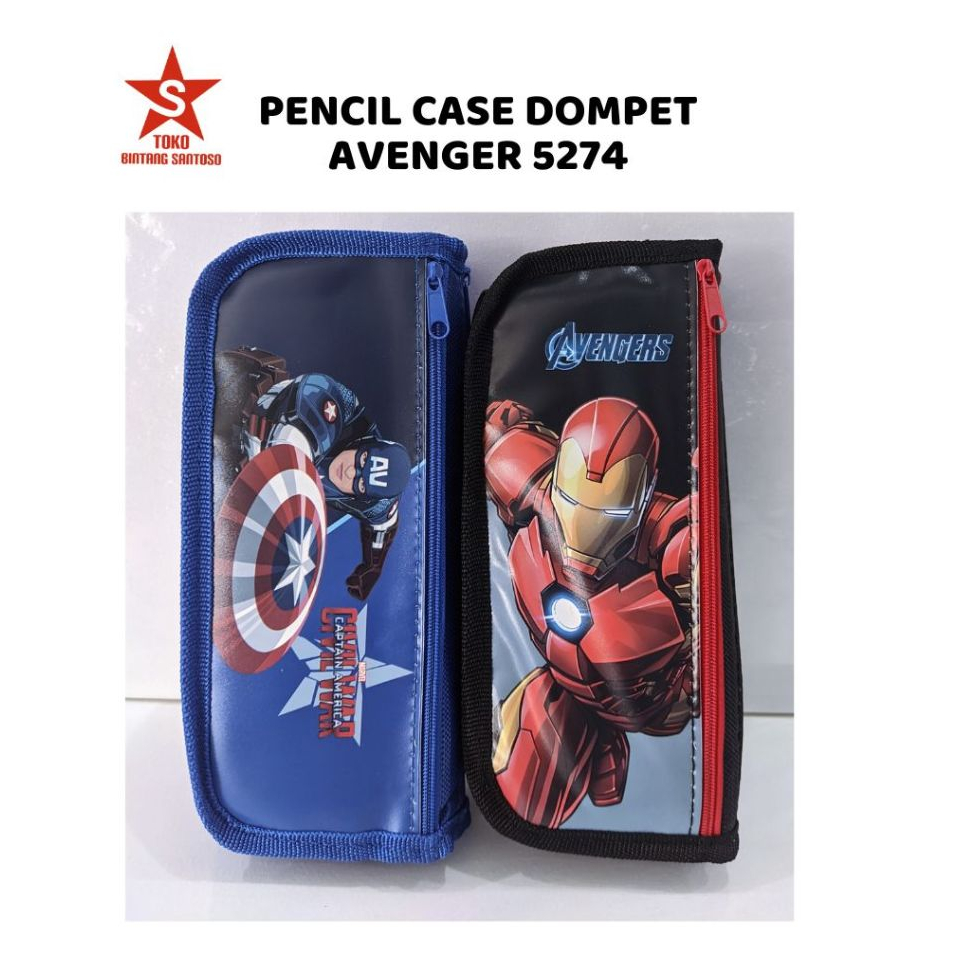 

PC DOMPET AVENGER 5274 / Pencil Case AVENGER 5274 / Tempat Pensil