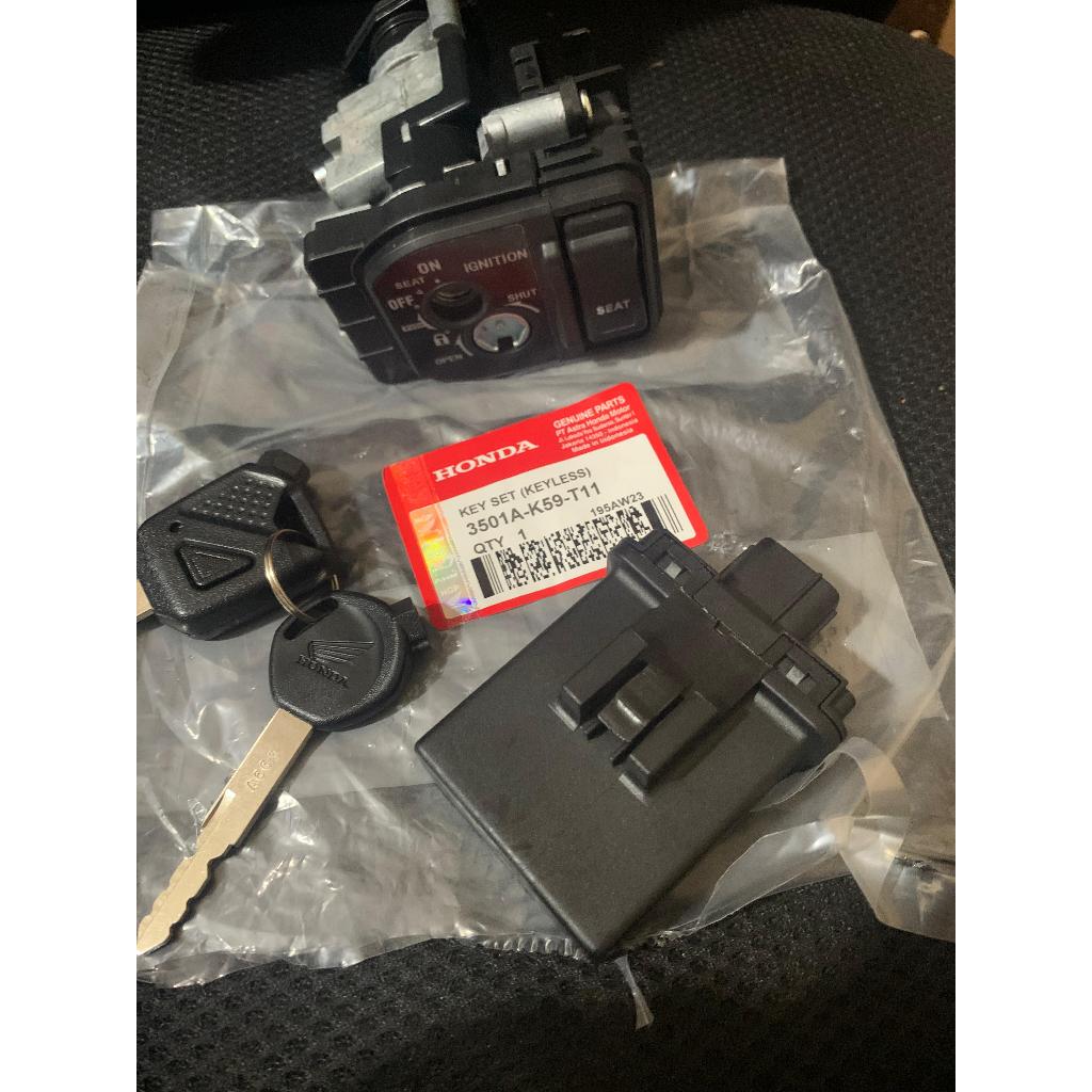 Kunci Kontak Plus Remote Vario 150 Old Lama 2015 - 2017