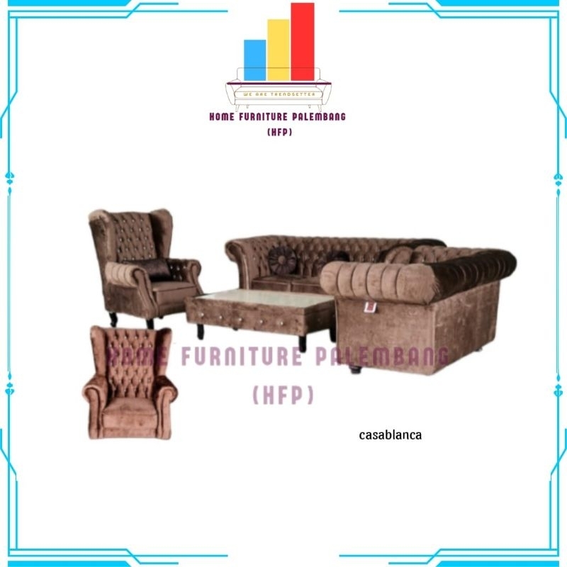 sofa titov sofa minimalis 321 + meja sofa casablanca