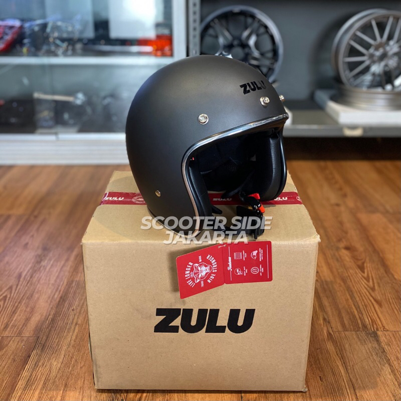 Helm Zulu Osiris Gunmetal Chrome