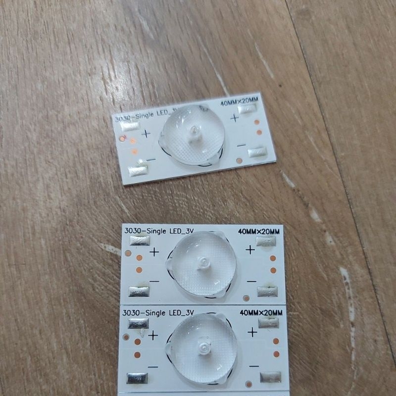 Led Panel Single Backligth Backled 3V atau 6V Kancing Bijian (1pcs)