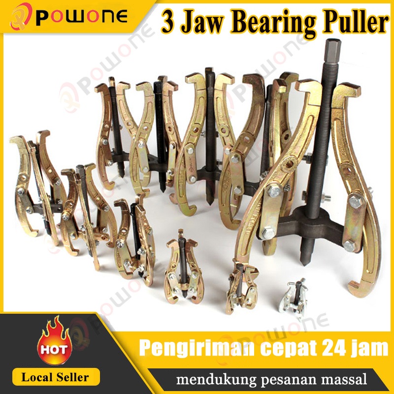 Nankai Perkakas Treker 3 Kaki 4 6 8 inci 3 Jaw Bearing Puller Tool Gear