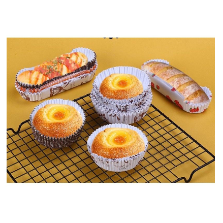 paper cup roti 50PCS paper cup case roti kertas roti OVAL