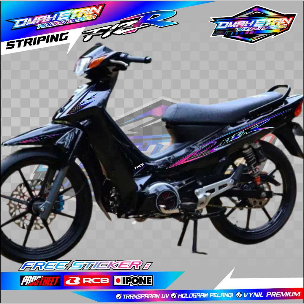 STRIPING VARIASI MOTOR FIZ R / STIKER LIST VARIASI MOTOR YAMAHA FIZ R