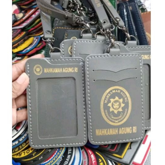 

Name Tag Id Card Mahkamah Agung warna Terbaru Abu abu