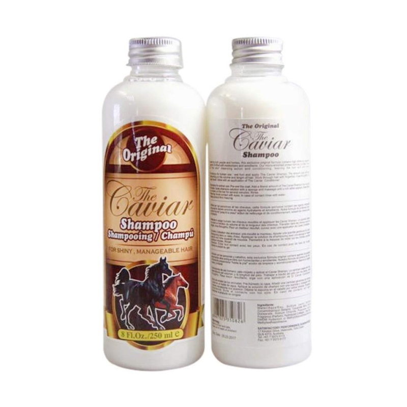 The Caviar Shampoo Kuda Pelurus Perawatan Rambut Shampo Penumbuh