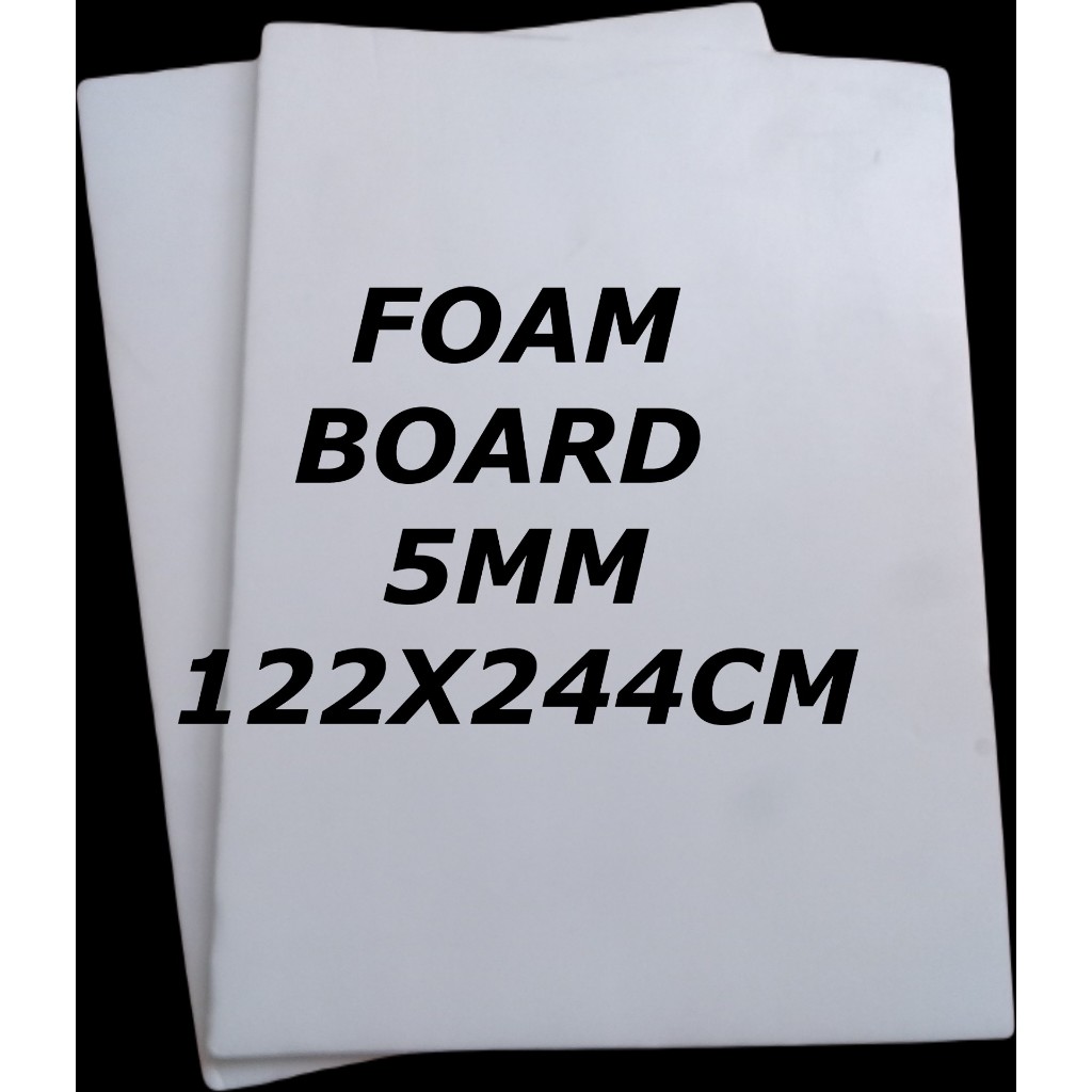 foam board 5mm 122 x 244cm