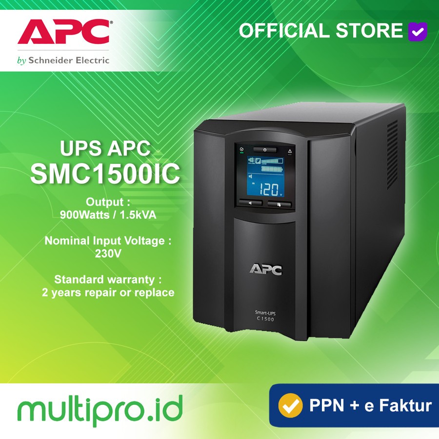 UPS APC SMC1500IC Smart-UPS C 1500VA LCD 230V with SmartConnect