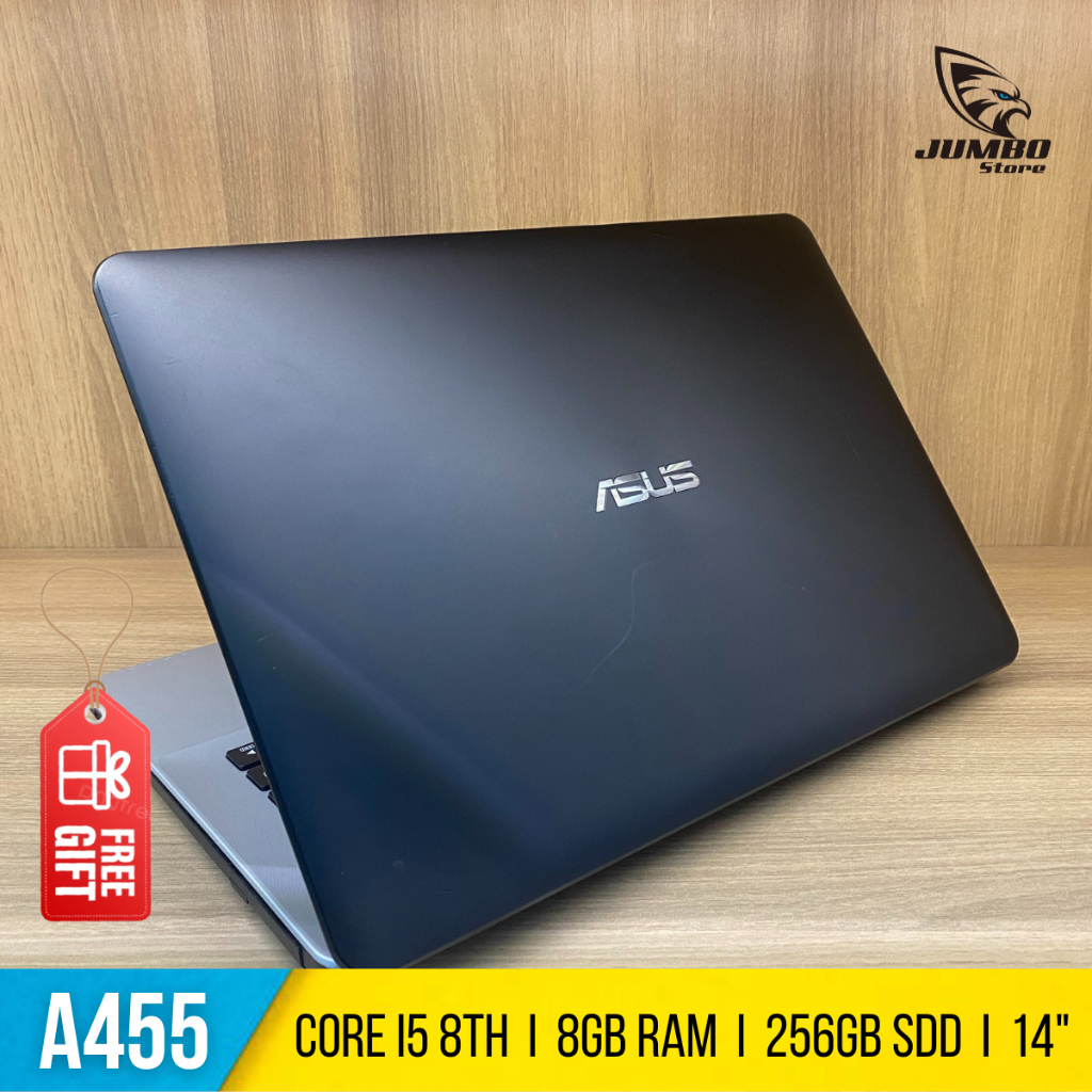 Laptop Asus Core i5 8GB RAM 256GB SSD VGA Nvidia GeForce 2GB Display 14 Camera