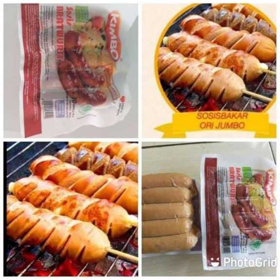 

[FROZEN] Sosis Kimbo Bratwurst/ Keju/Cocktail/ Lada Hitam 500 GR
