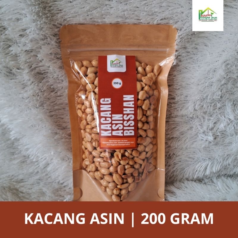 

KACANG ASIN GURIH (200 gram) | BAWANG PUTIH