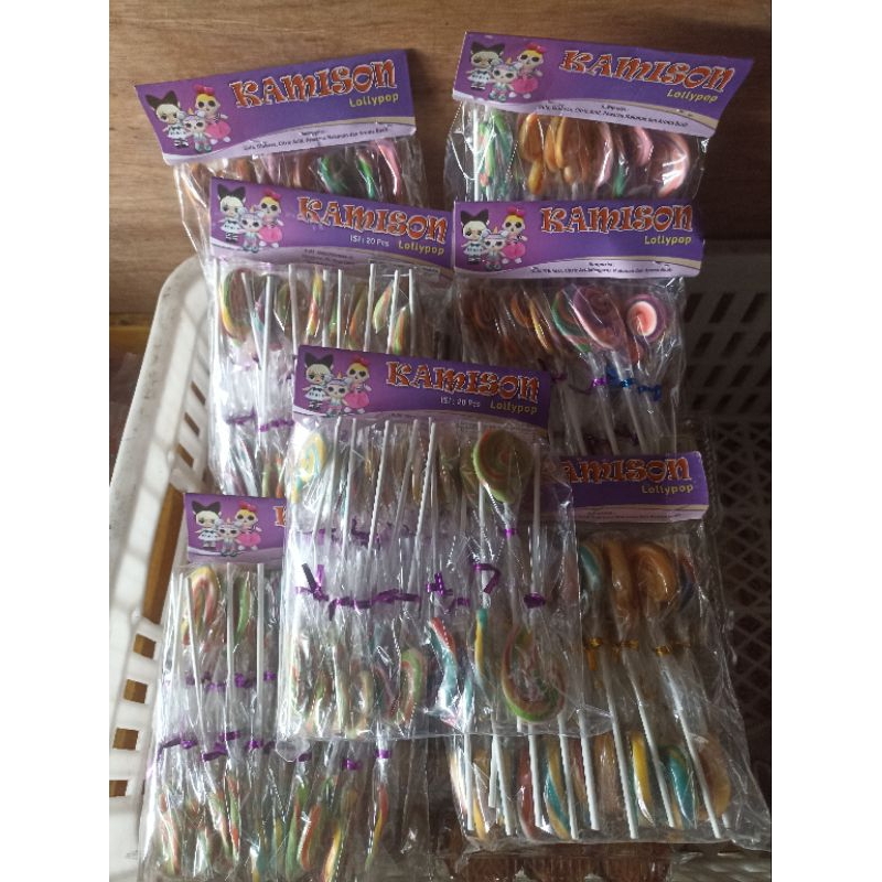 

permen lolipop kamison isi20