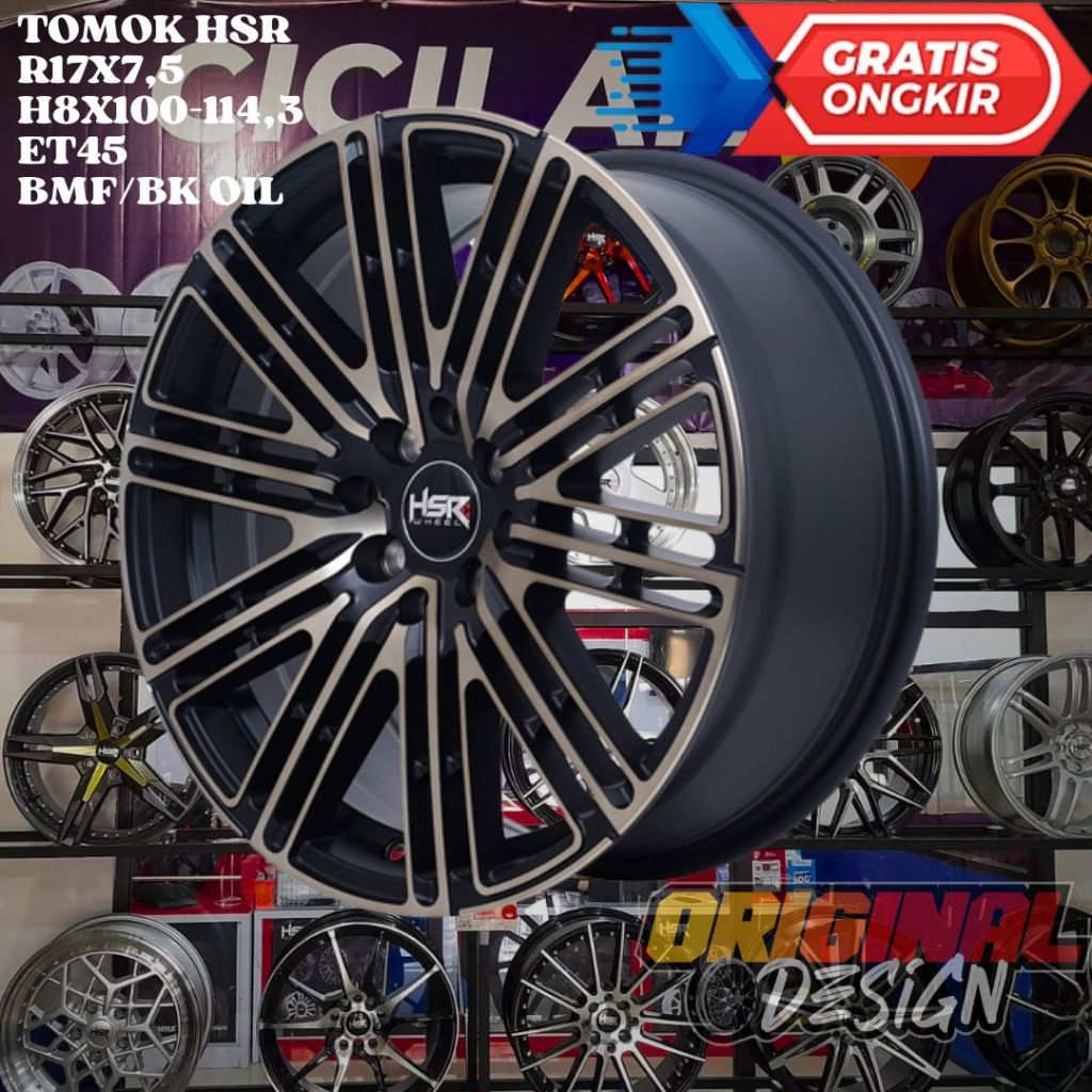 Velg Mobil ALVEZ , CONFERO , MOBILIO , LIVINA , HSR TOMOK Ring 17 R17