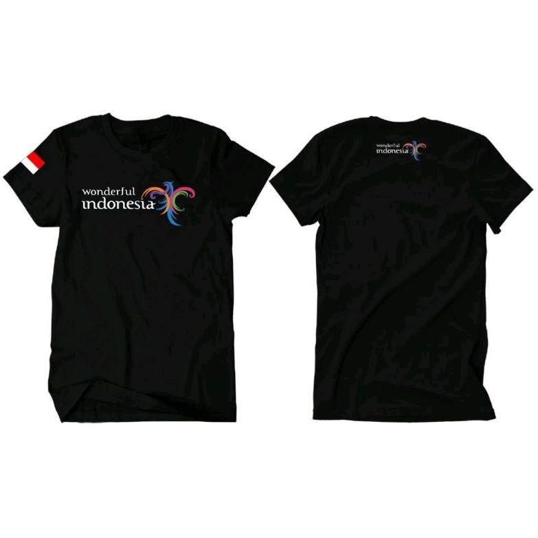 JEBER KAOS WONDERFUL INDONESIA / BAJU INDONESIA
