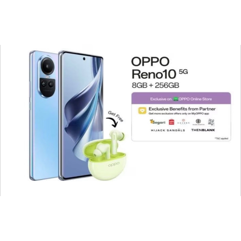 OPPO Reno10 5g,8/258gb