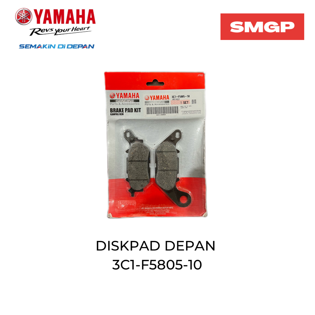 KAMPAS REM DEPAN / DISKPAD YAMAHA 3C1-F5805-10