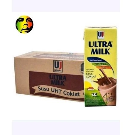 

Ultra milk uht 250 cokelat karton isi 24