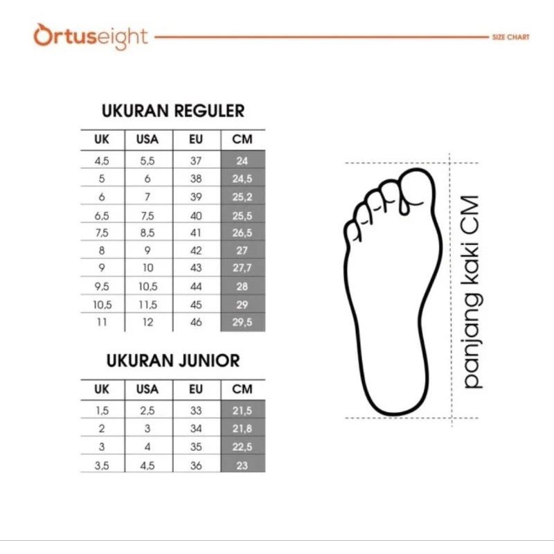 SEPATU FUTSAL ORTUSEIGHT JOGO SALA RAMPANGE