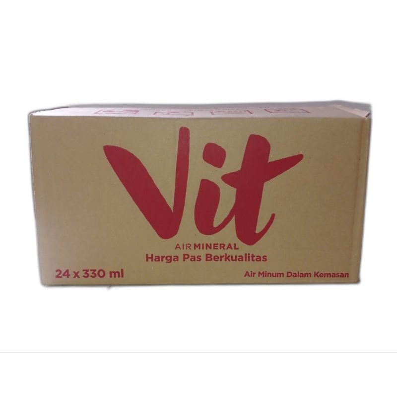 

VIT BOTOL 330ML 1 DUS ISI 24BOTOL / AIR MINERAL VIT 330 ML