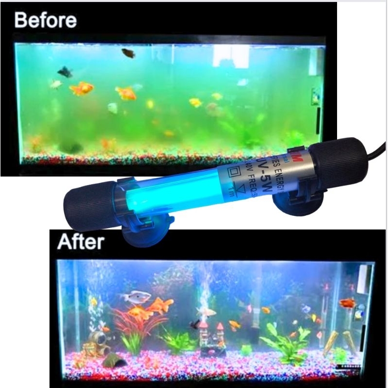 EHEIM UNIVERSAL UV 5WATT Lampu Sterilisasi Anti Lumut Bakteri Aquarium